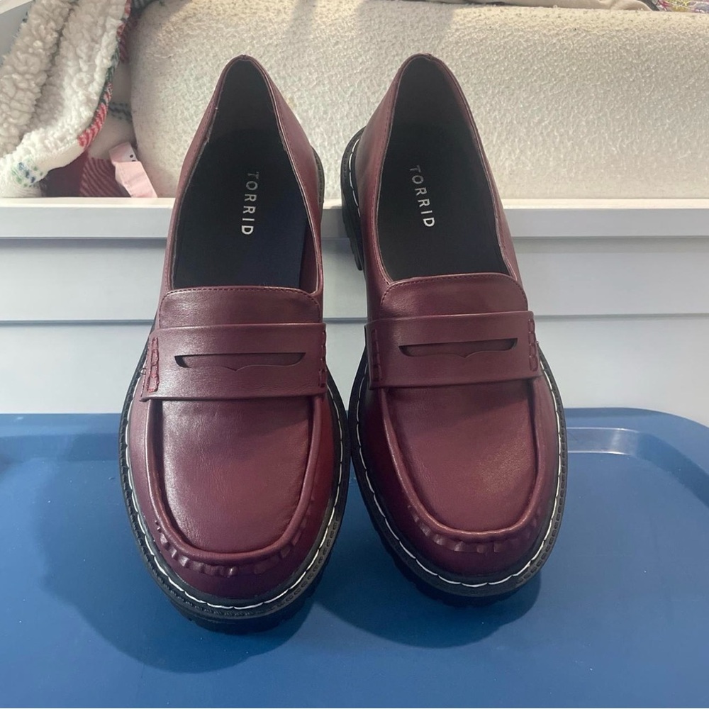 Torrid Women's Deep Red Loafers